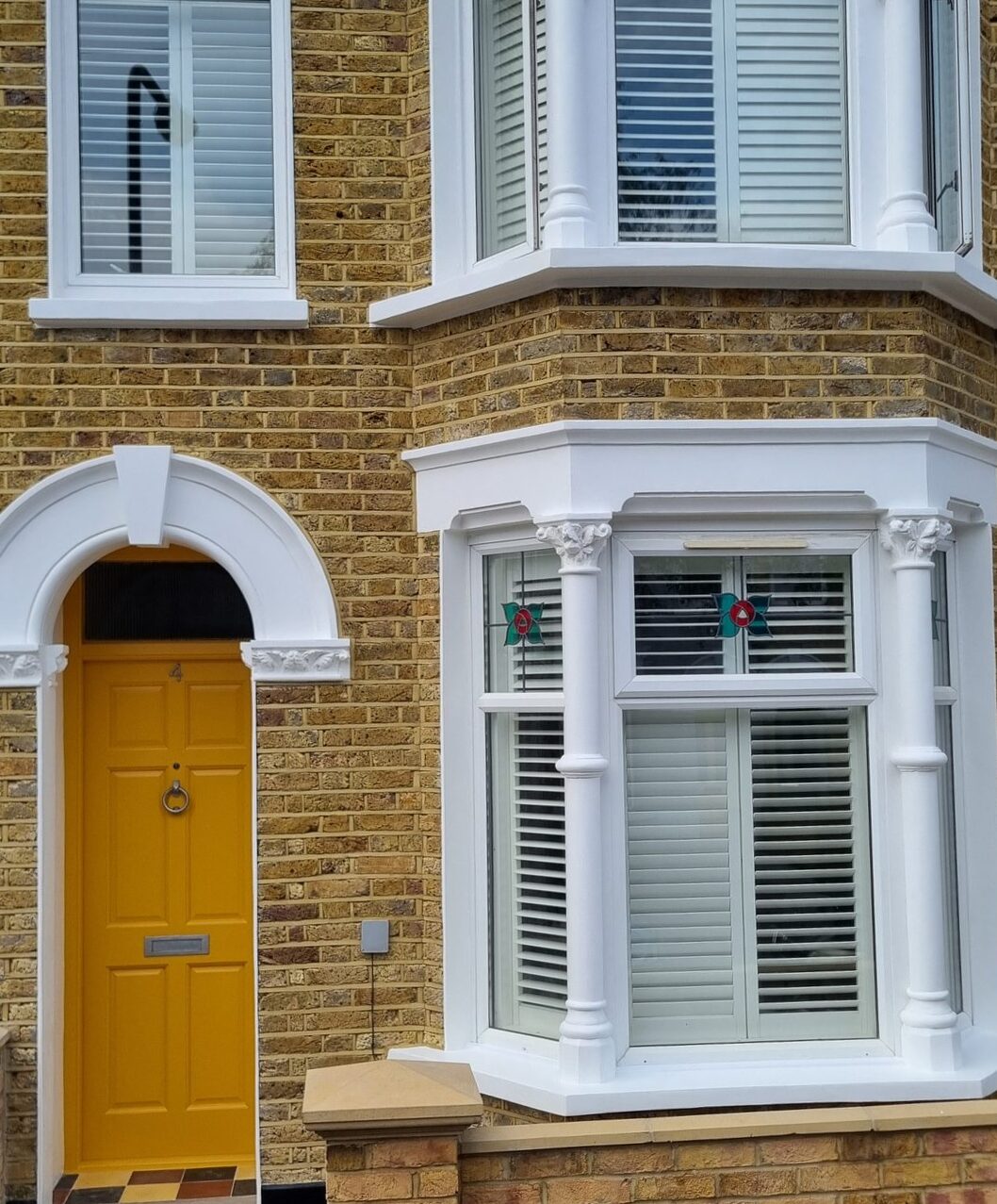 Acacia Road — A Victorian front, brought back to the brick.